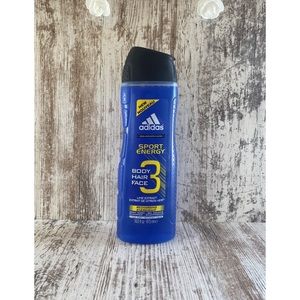 Brand new Adidas Sport Energy 3-in-1 body wash, shampoo + face wash